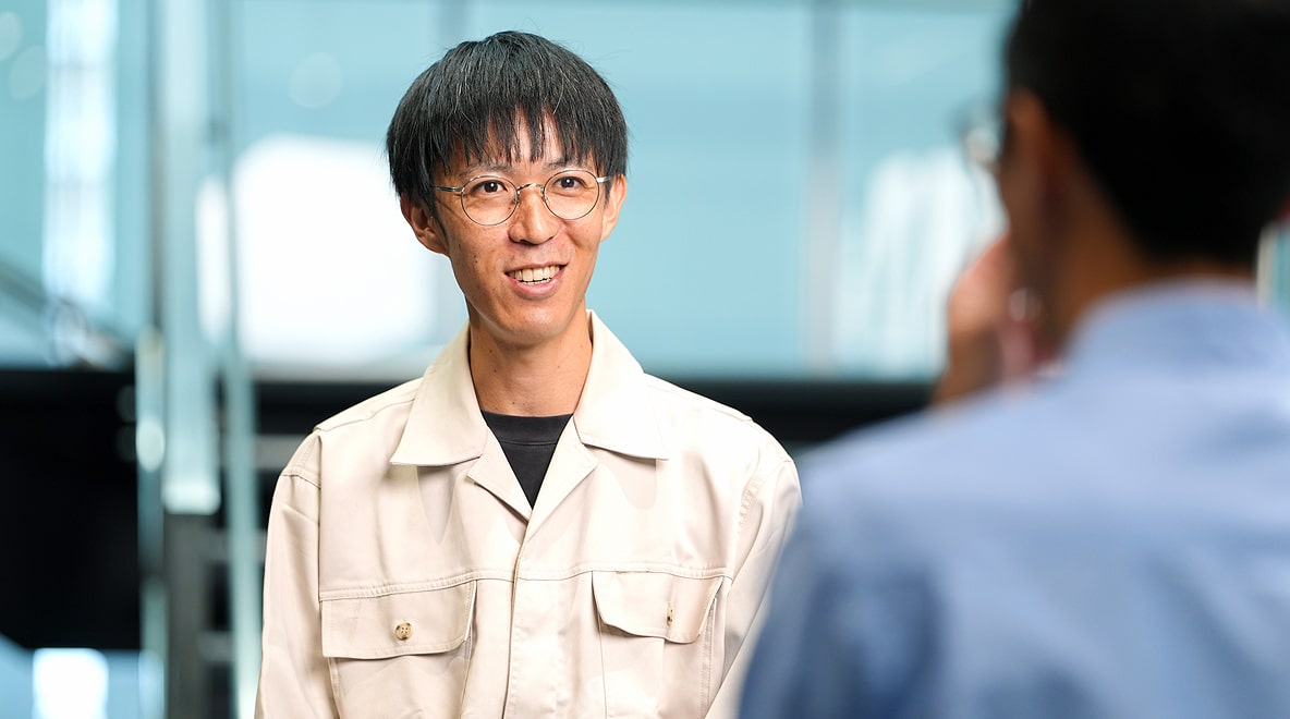 齊藤さんのインタビュー写真