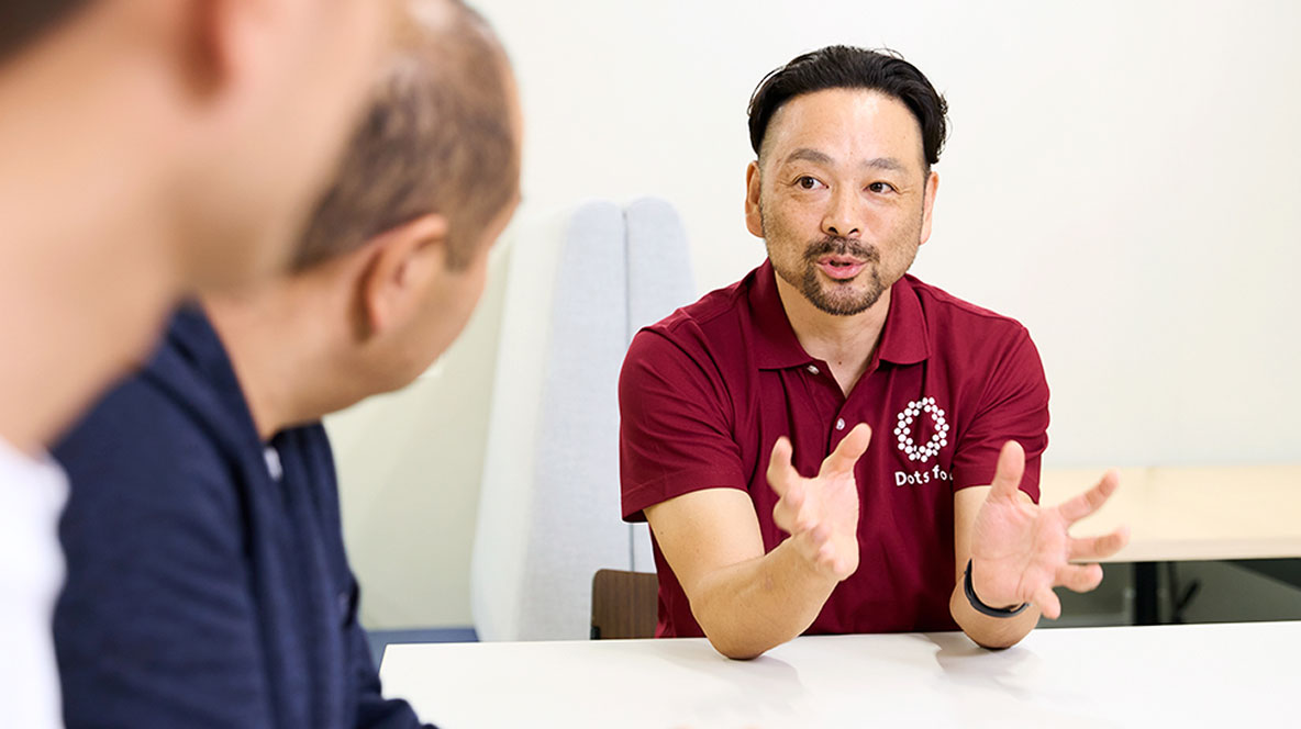 大場さんのインタビュー写真