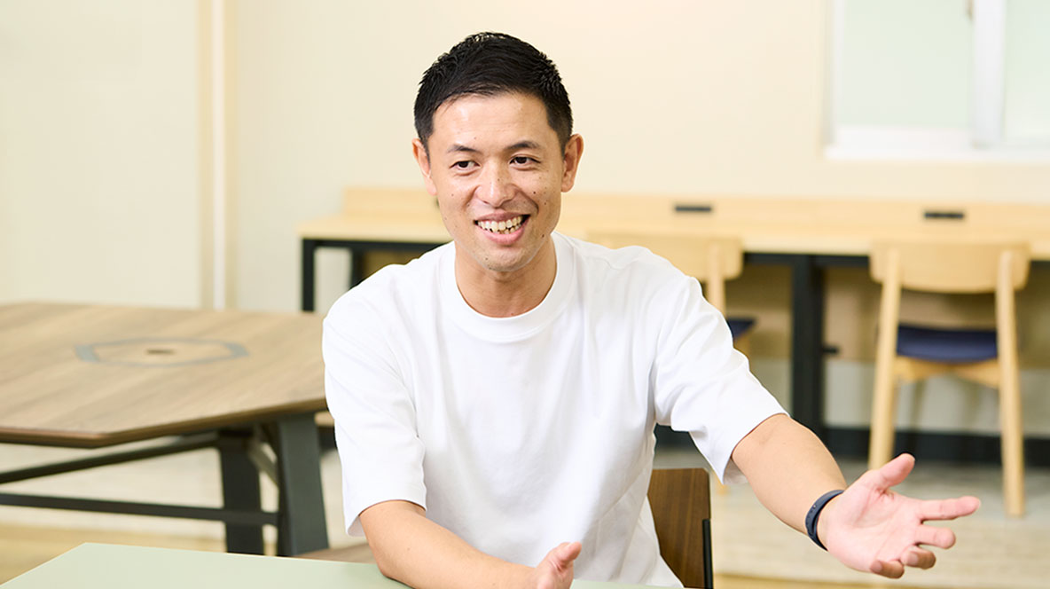 御船さんのインタビュー写真