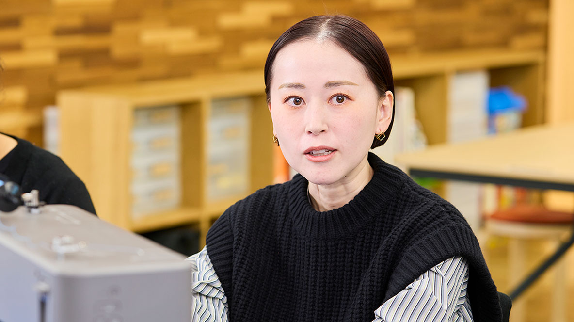 石田さんのインタビュー写真