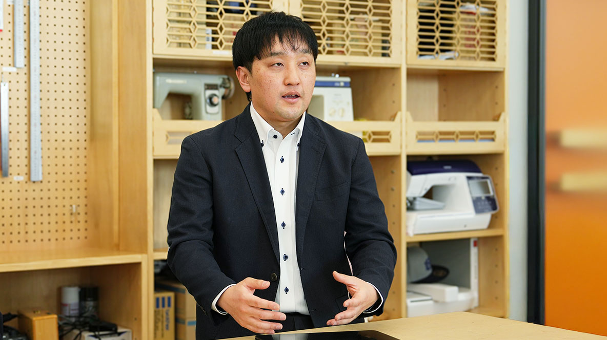 小坂さんのインタビュー写真