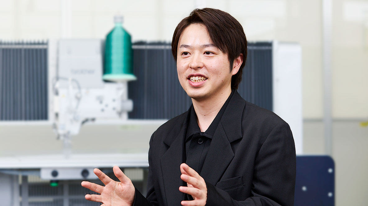 岳さんのインタビュー写真