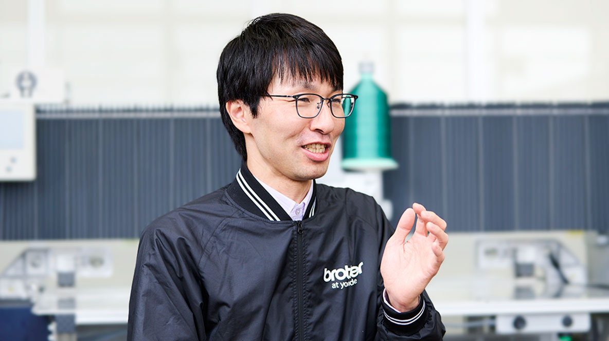 鬼頭さんのインタビュー写真