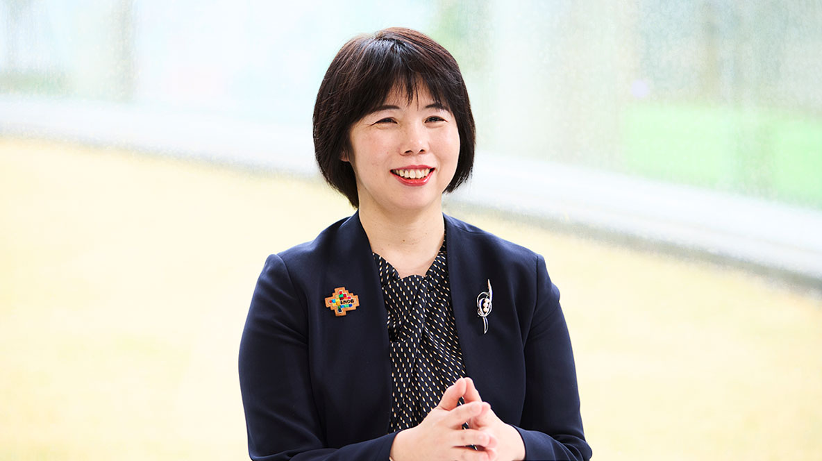田丸さんのインタビュー写真➁