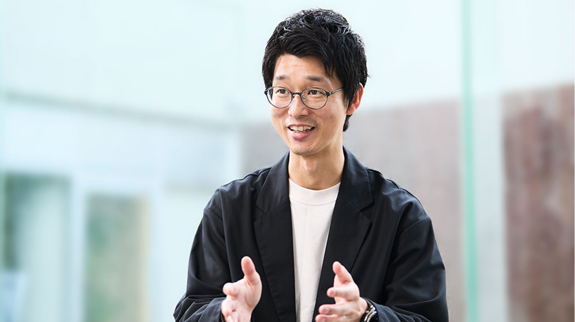 森田さんのインタビュー写真