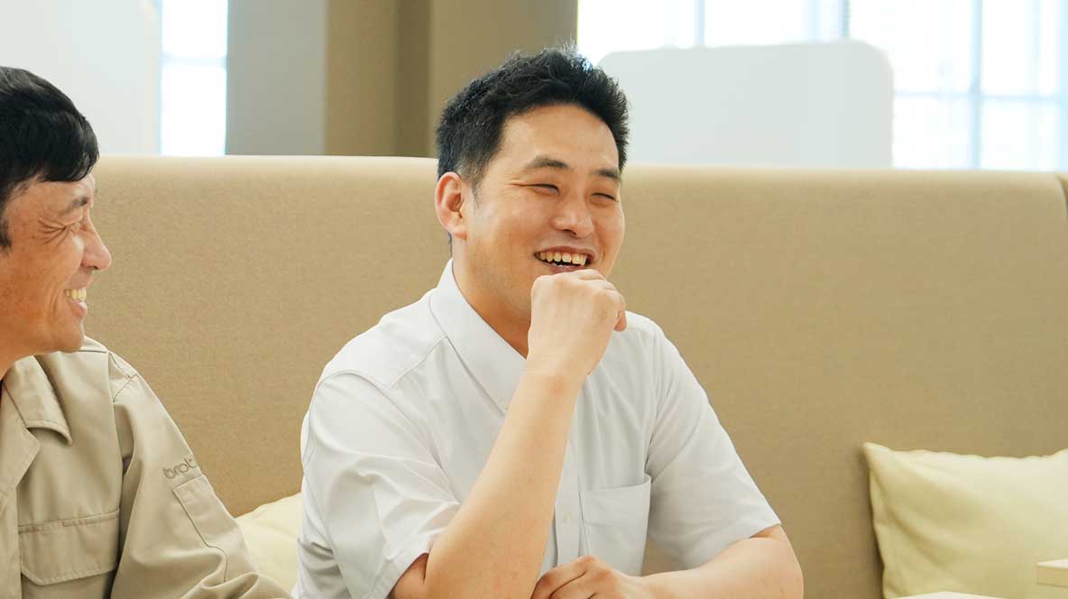 矢吹さんのインタビュー写真