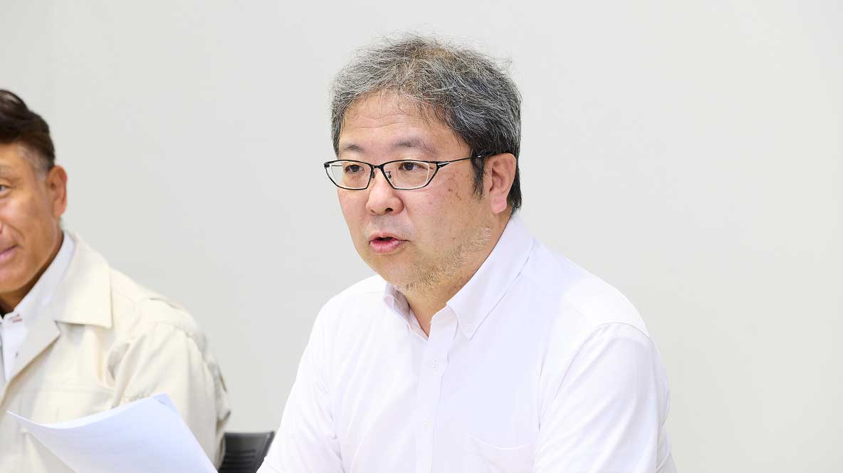 飯島さんのインタビュー写真