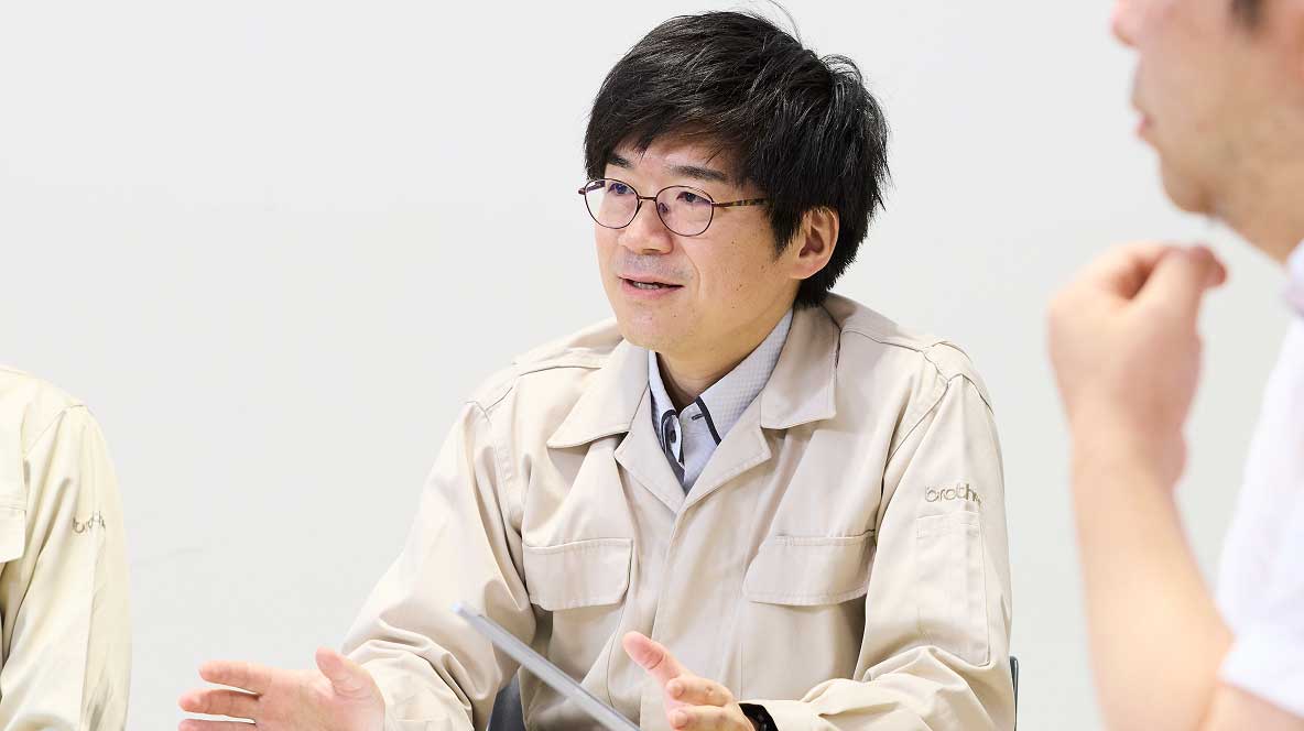 吉田さんのインタビュー写真