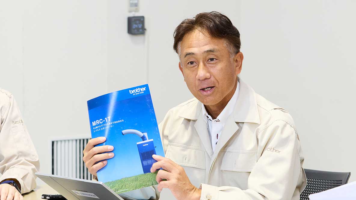 市橋さんのインタビュー写真
