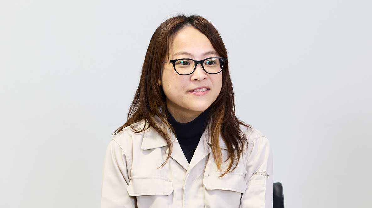 川越さんのインタビュー写真