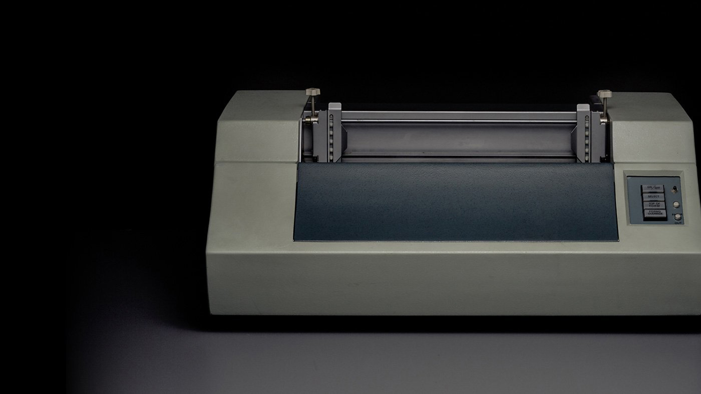 Developing the high-speed dot-matrix printer in collaboration<br>with Centronics Data Computer Corporation
