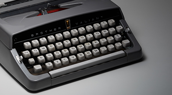 Breaking into the office machine industry with the portable typewriter