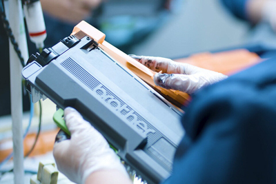 Image of toner cartridge remanufacturing